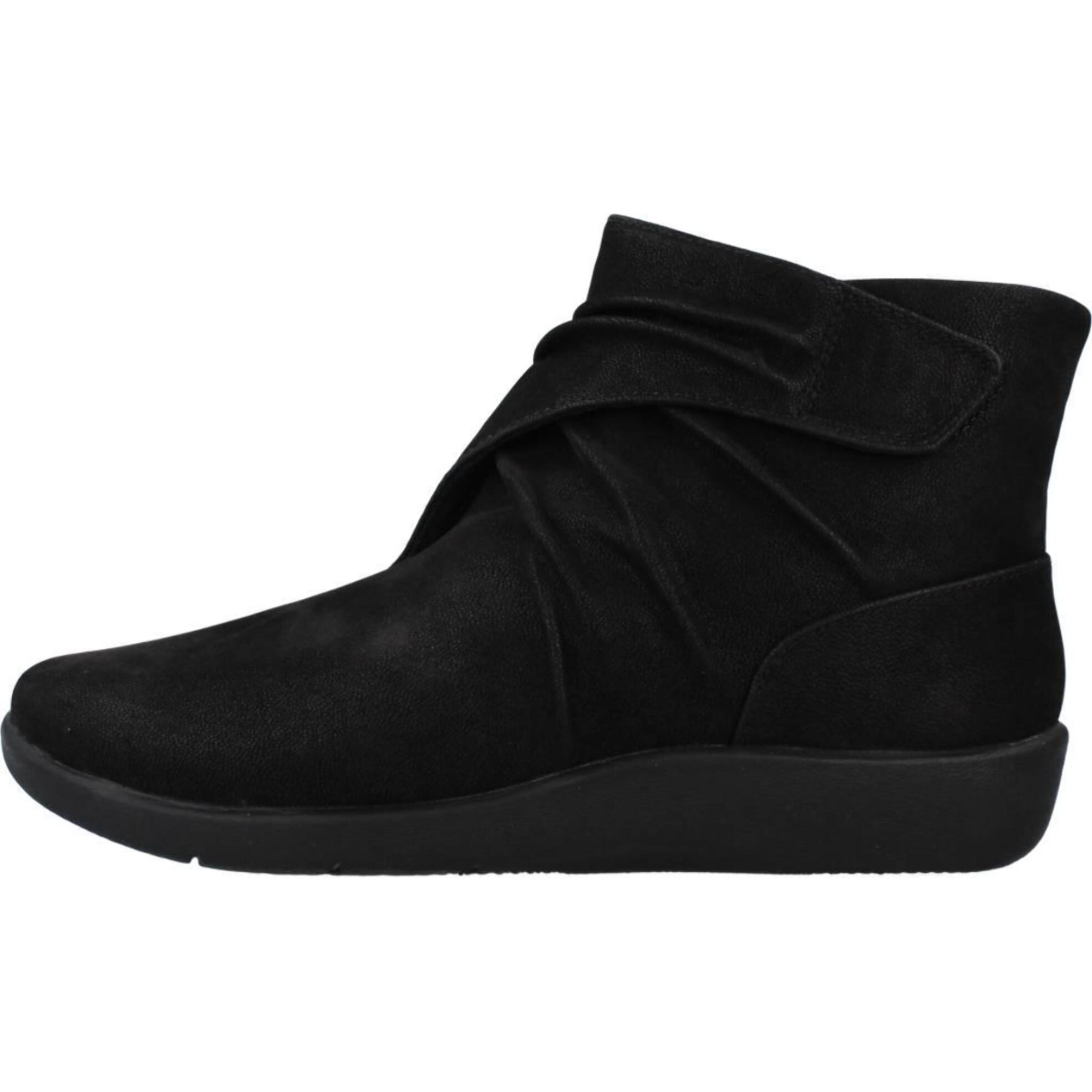 Botines Mujer de la marca CLARKS  modelo SILLIAN TANA NEGRO