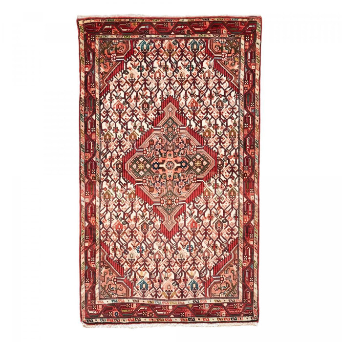 Tapis d'orient, motif oriental noué main en laine, AVOFU