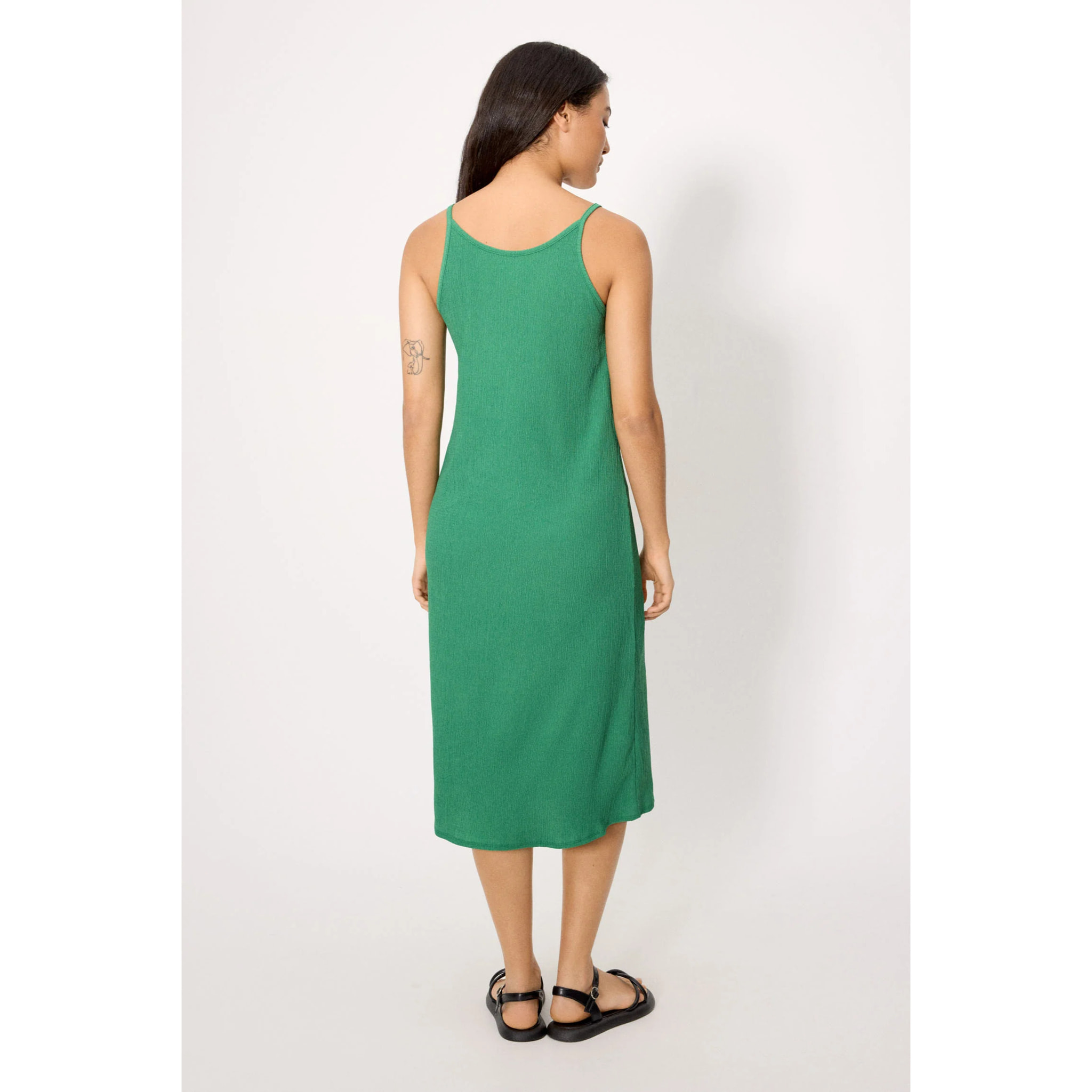 Vestito midi Verde
