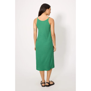 Vestito midi Verde