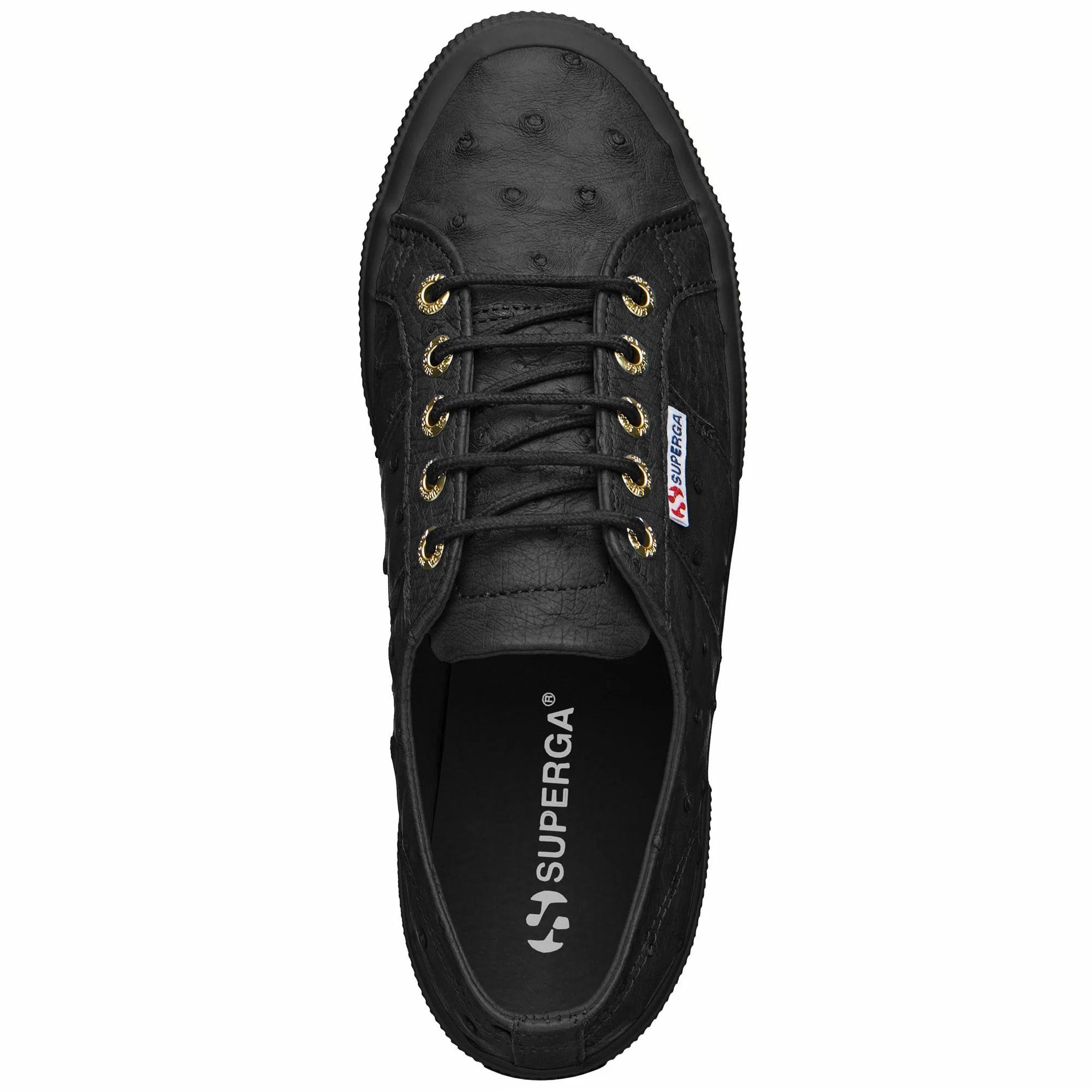 Superga - Uomo Donna Nero - Estreme 2750-Ostrich