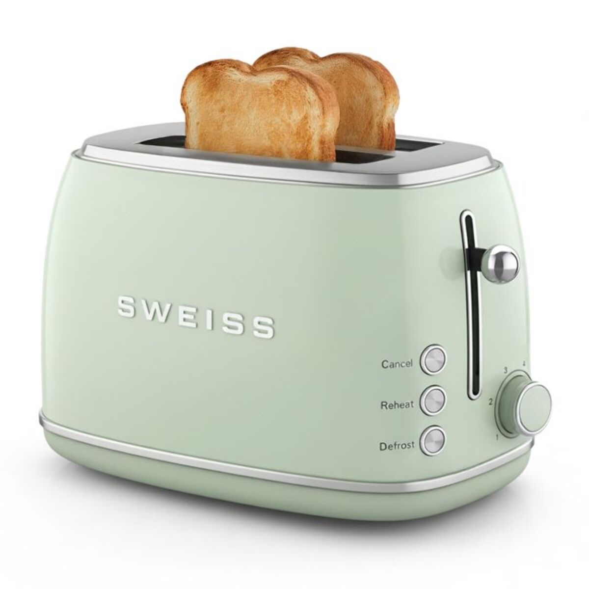 Grille-pain SWEISS vintage vert GRS7
