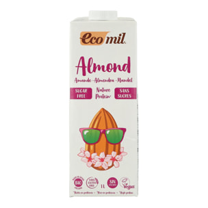 Bebida Vegetal Almendra Bio EcoMil 1 L