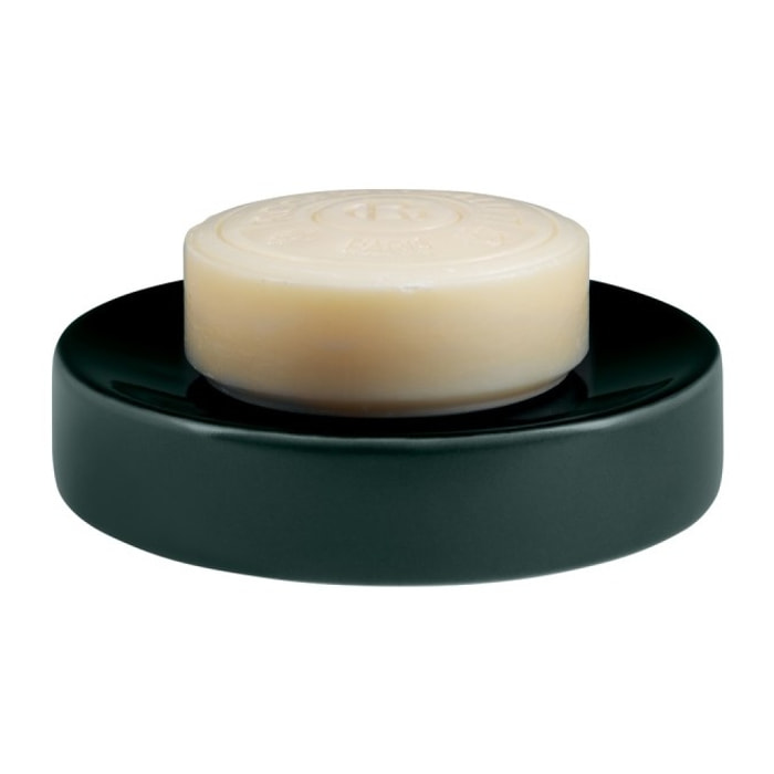 Porte savon Céramique JARO Vert foncé Spirella