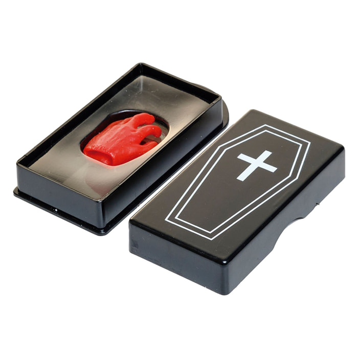 COFRE CON MANO SANGRIENTA