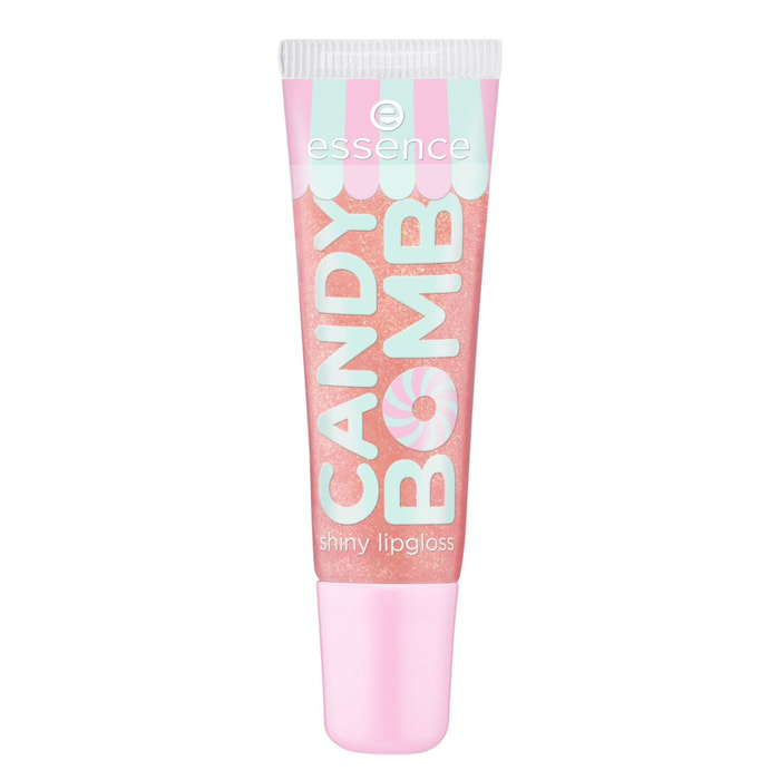 Candy Bomb - Gloss Teinte Abricot Rosé Fini Brillant et Lumineux 10 ml