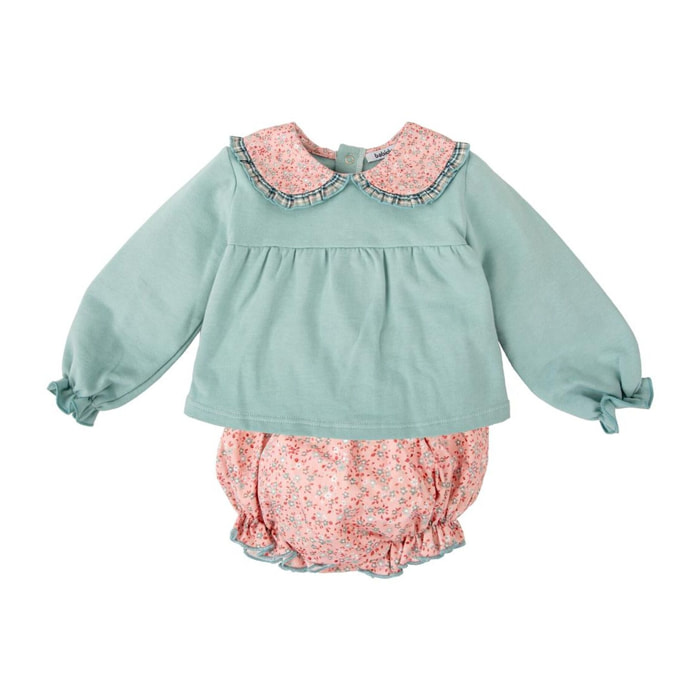 Conjunto Felpa Bebe Niña Ribera
