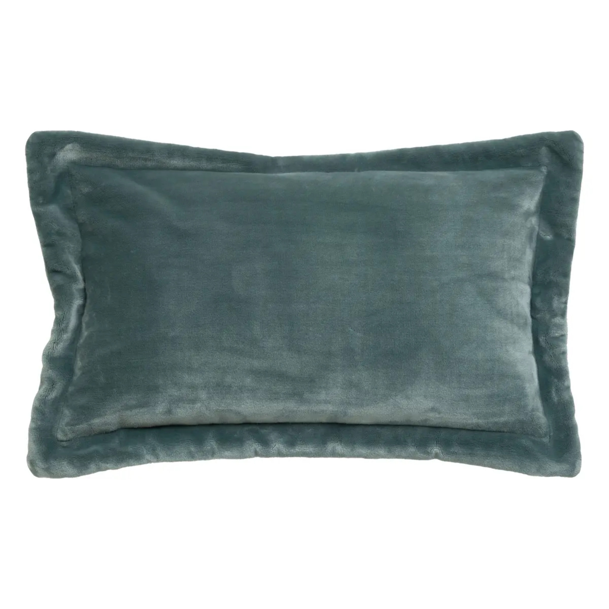 Coussin flanelle Cuddly bleu 30x50cm