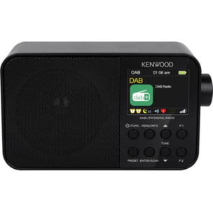 Radio DAB KENWOOD Radio DAB Bluetooth CRM30DAB-B Noir KENW