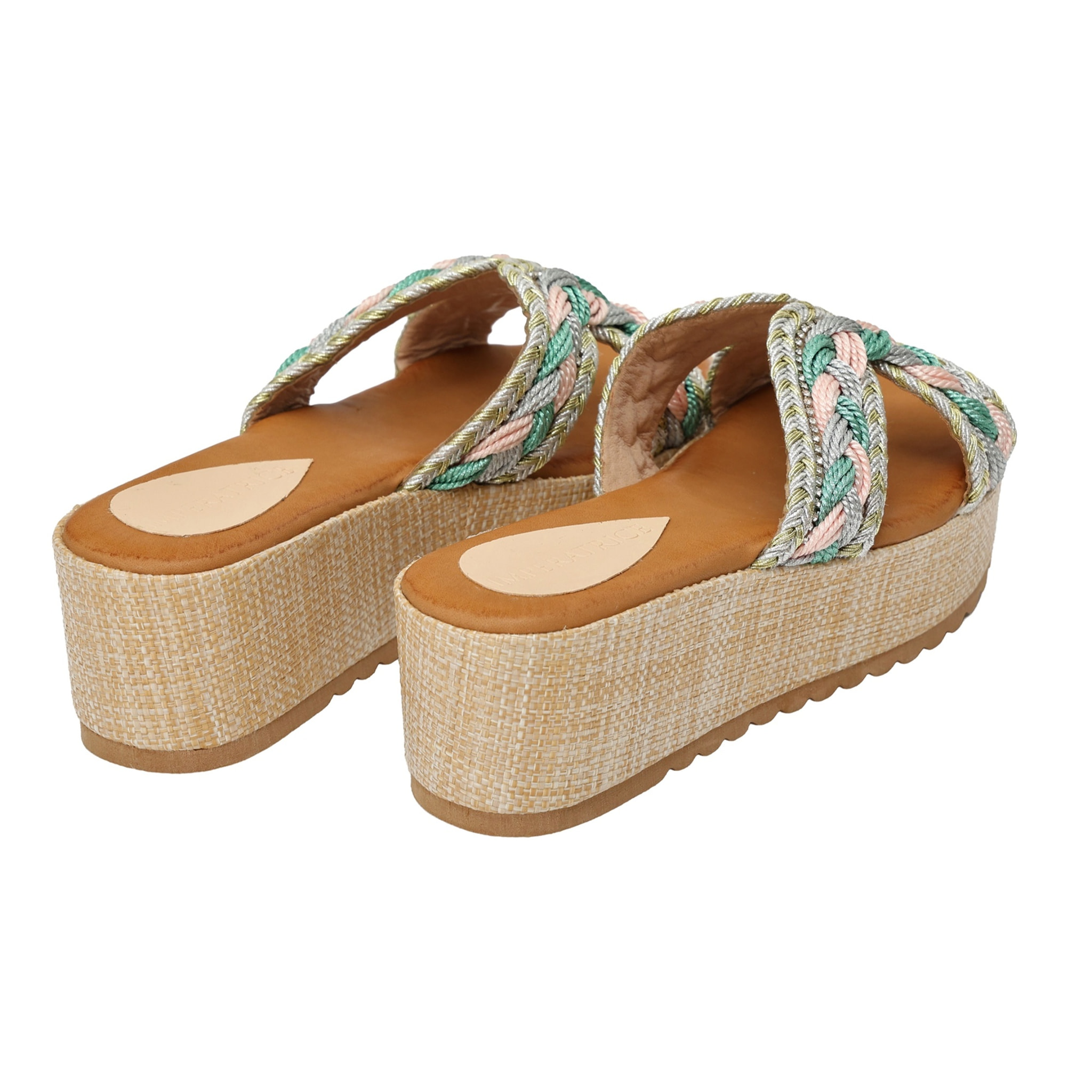 Ciabatta - tacco 6,5 cm - plateaux 4,0 cm