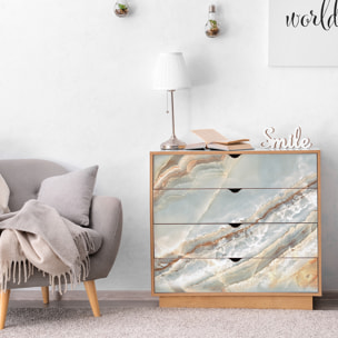 Sticker meuble marbre de santiago 60 x 90 cm