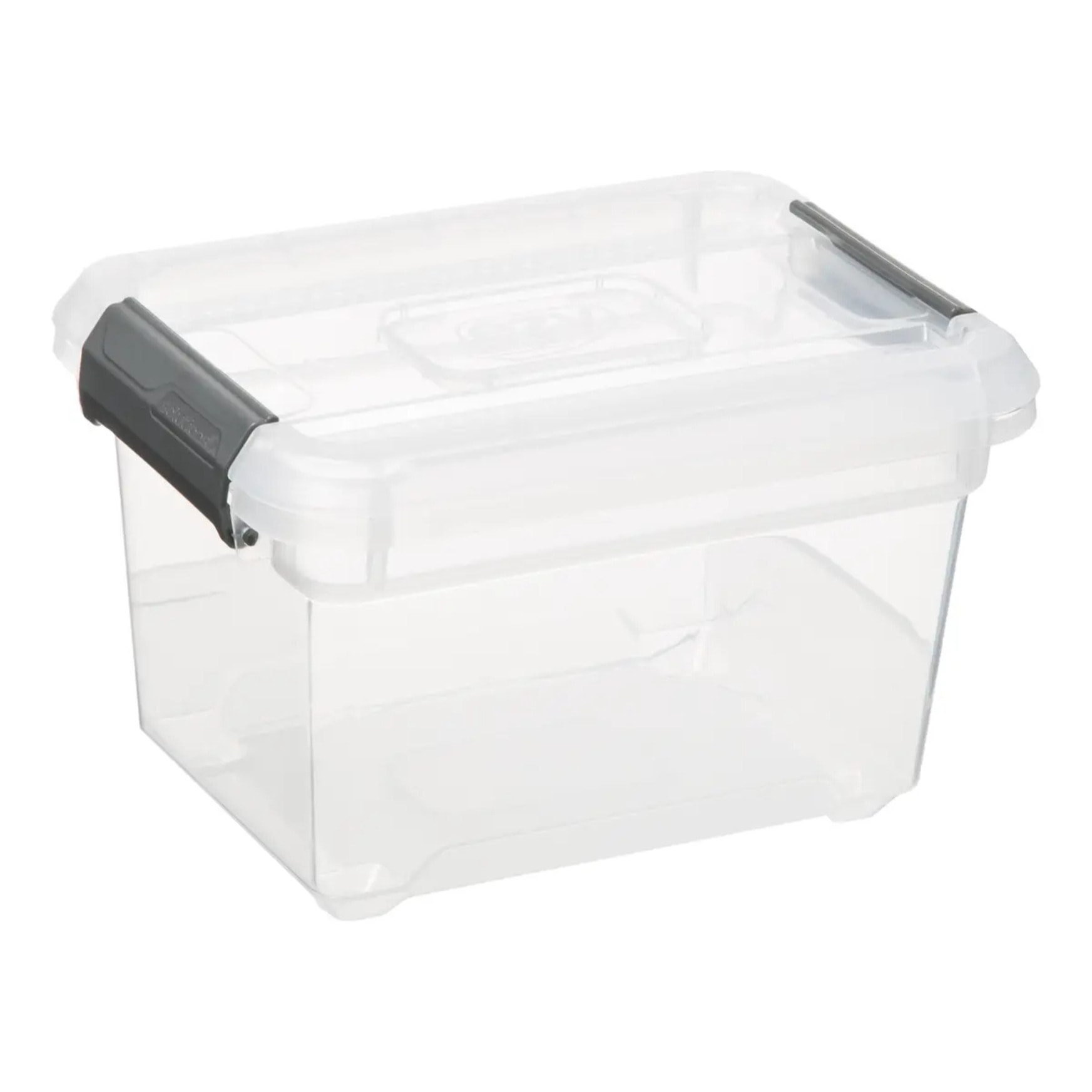 Boîte en plastique transparente "Solutions+" 1,8L