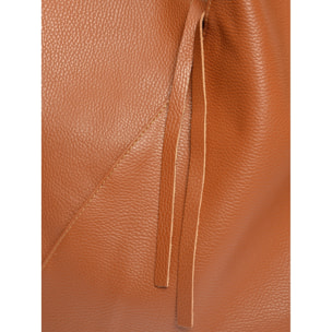 Borsa a tracolla Anna Luchini Cammello