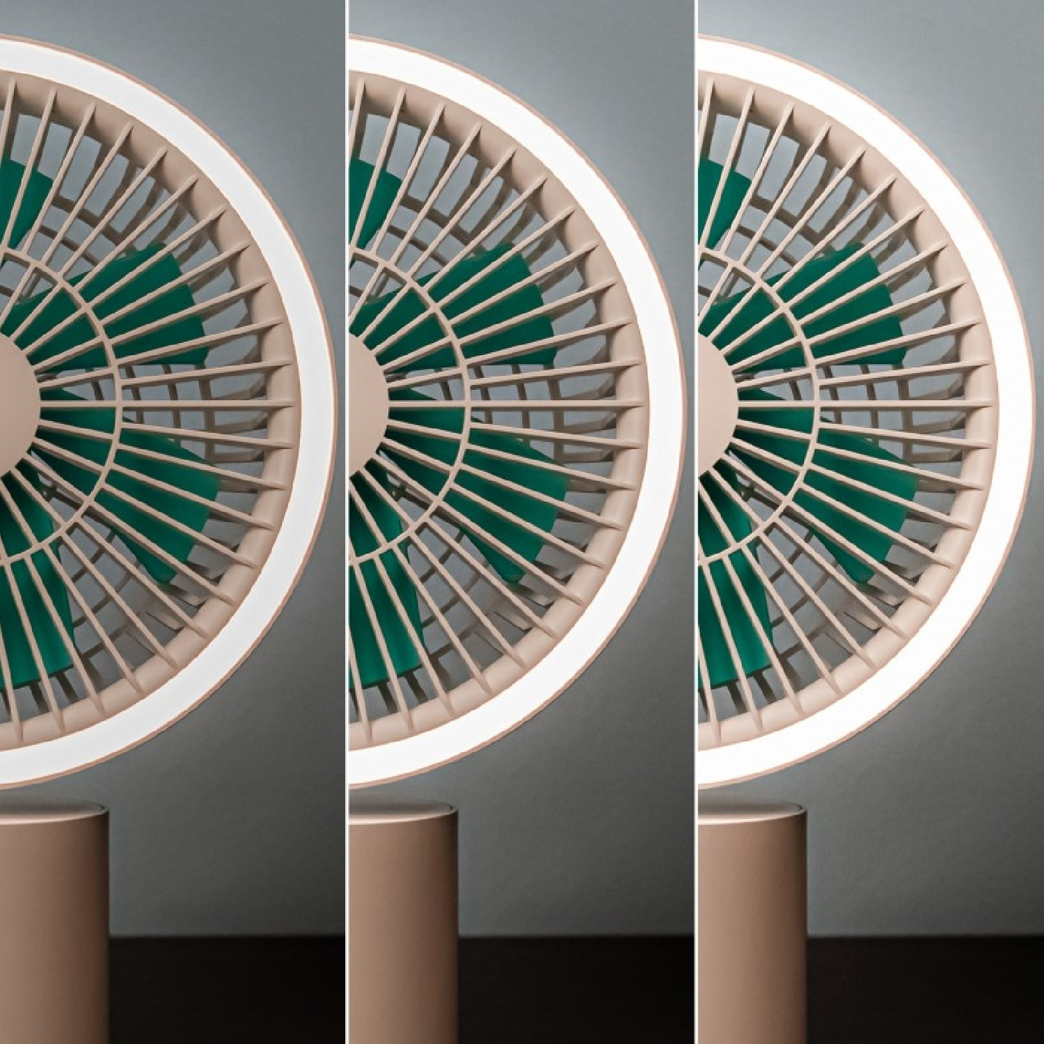 Cecotec Ventilateur de table sans fil EnergySilence 8000 Portable Light Desk