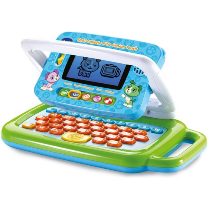 Ordinateur enfant VTECH Ordi-tablette P'tit Genius Touch vert