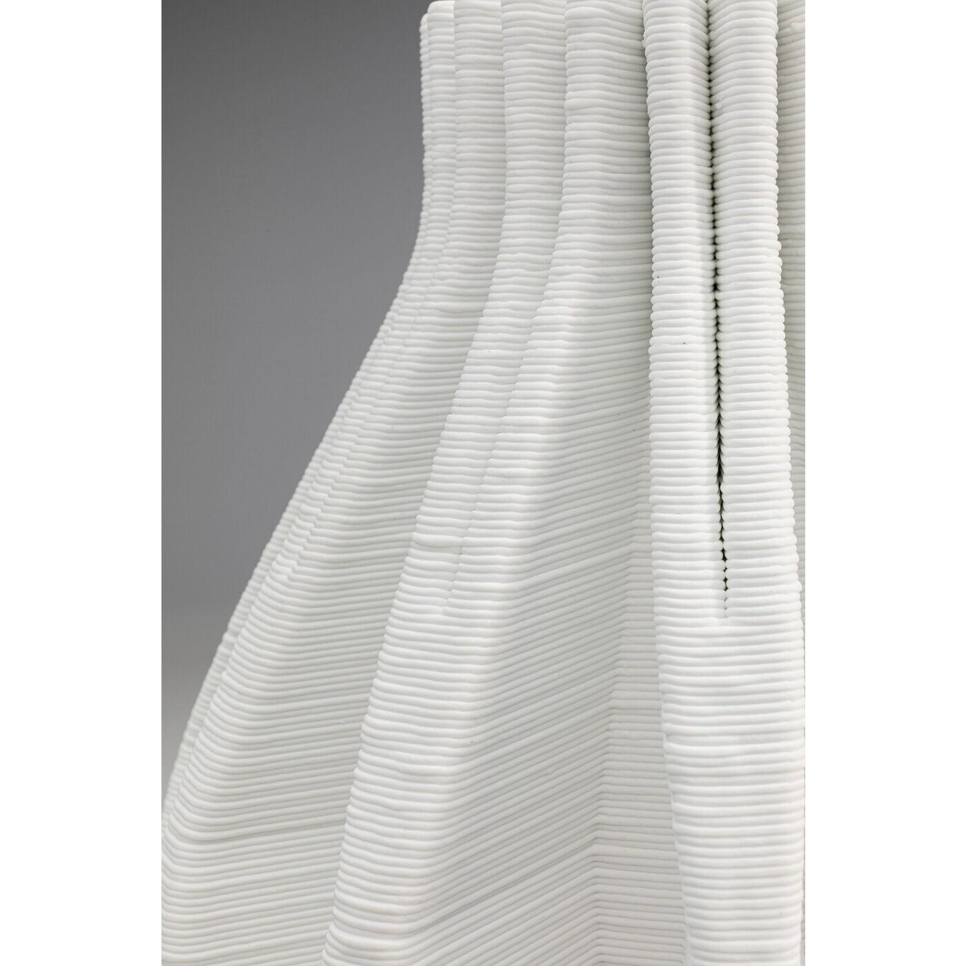 Vase Akira 37cm blanc Kare Design