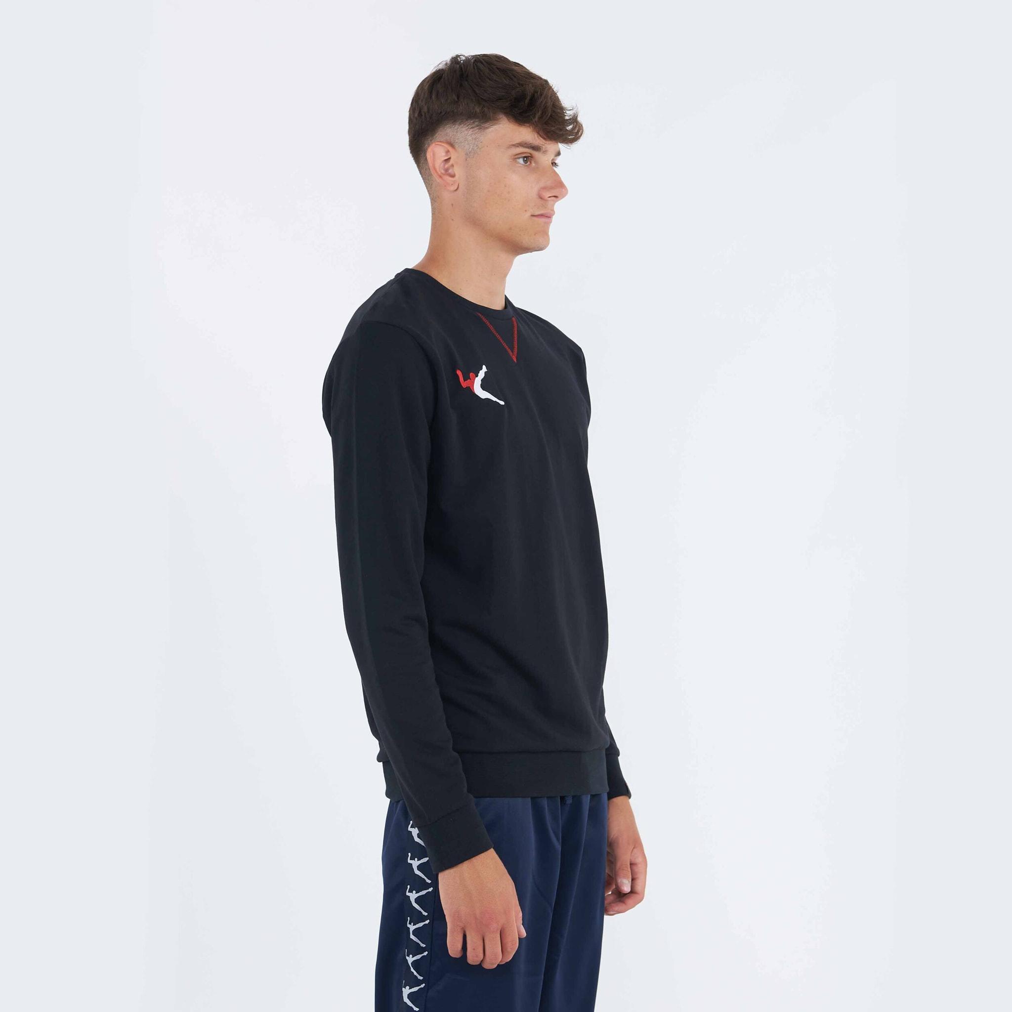 Felpa in cotone girocollo Napix