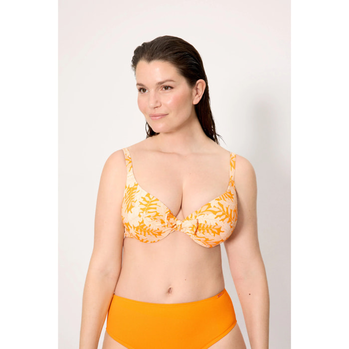 Top de bikini Giallo