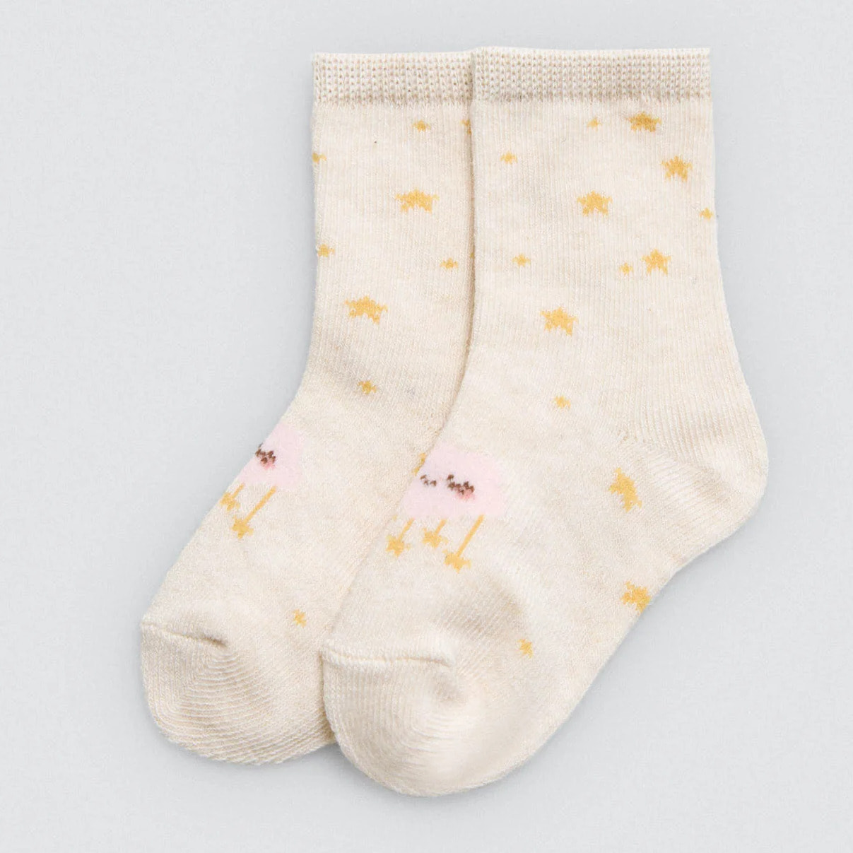 Confezione da 4 calzini per neonato stampati Rainbowland