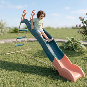 Toboggan LINOU Bleu 2,63 m, 3-12 ans