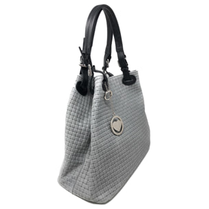 Chicca Borse Borsa a Mano Grigio