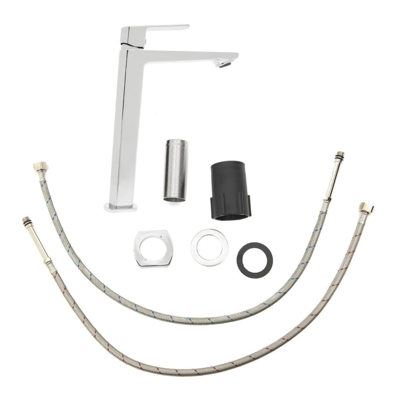 Mitigeur lavabo haut  Feel, sans tirette, chrome, (SATBSFEEL285)