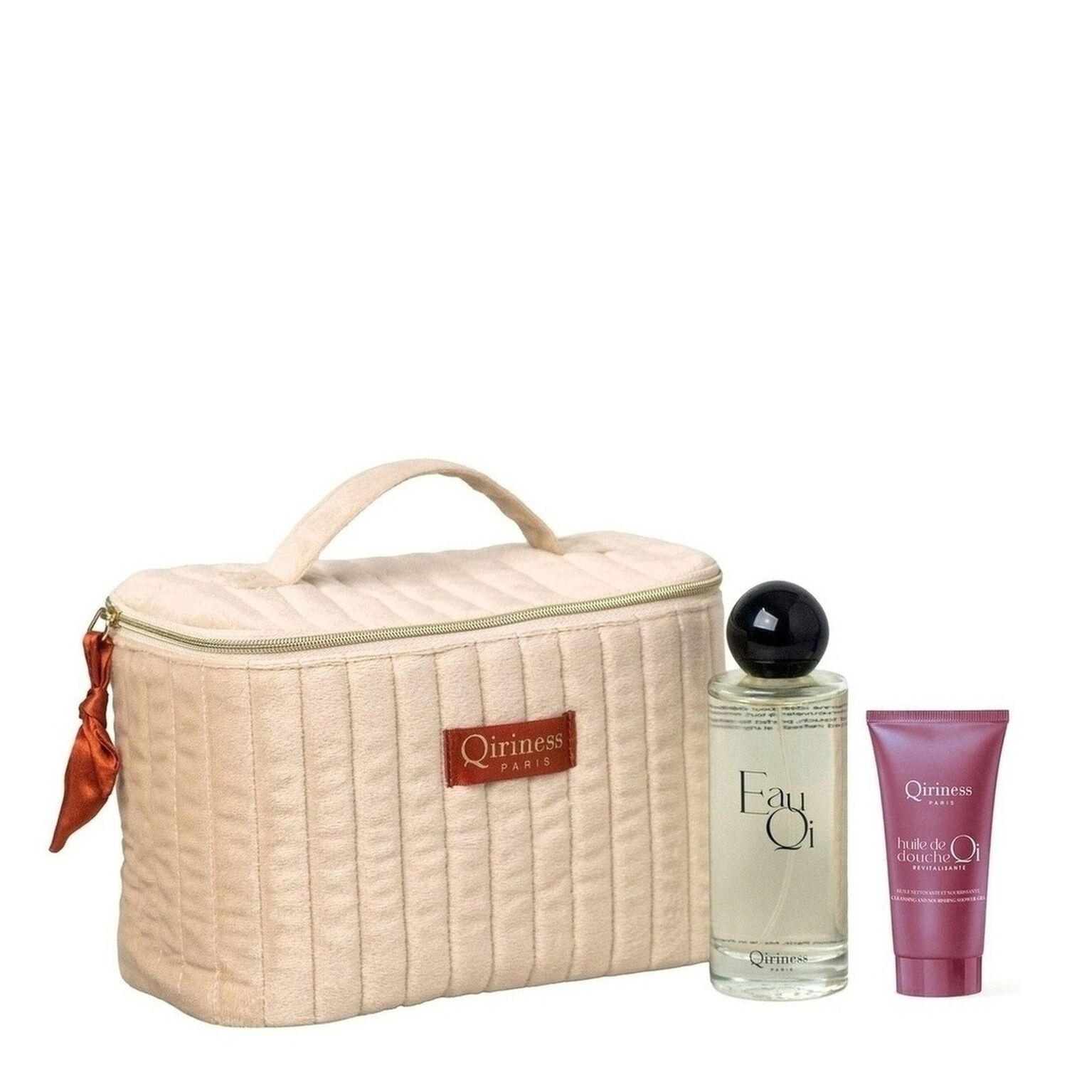 Eau Qi - Coffret Eau de Parfum Dynamisante et Énergisante + Huile de Douche 30ml