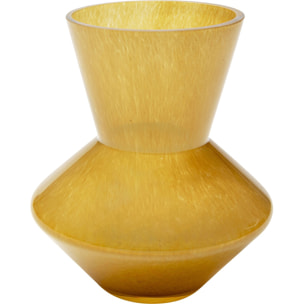 Vase Flashy jaune 20cm Kare Design