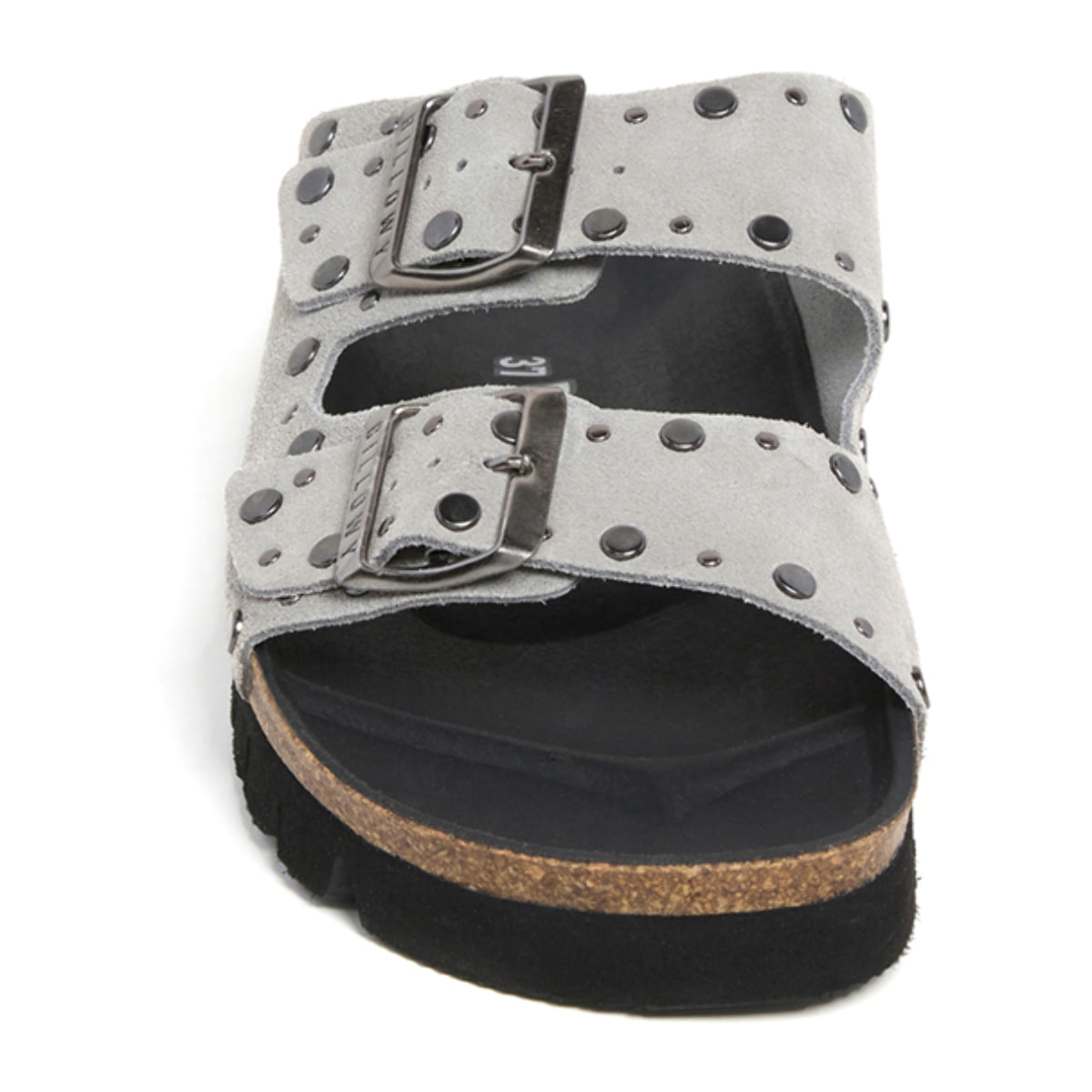 Sandalia Plataforma Gris Mujer BILLOWY GRIS