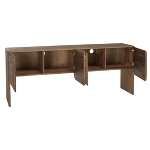 ROMY - Buffet 4 portes en bois de mindi