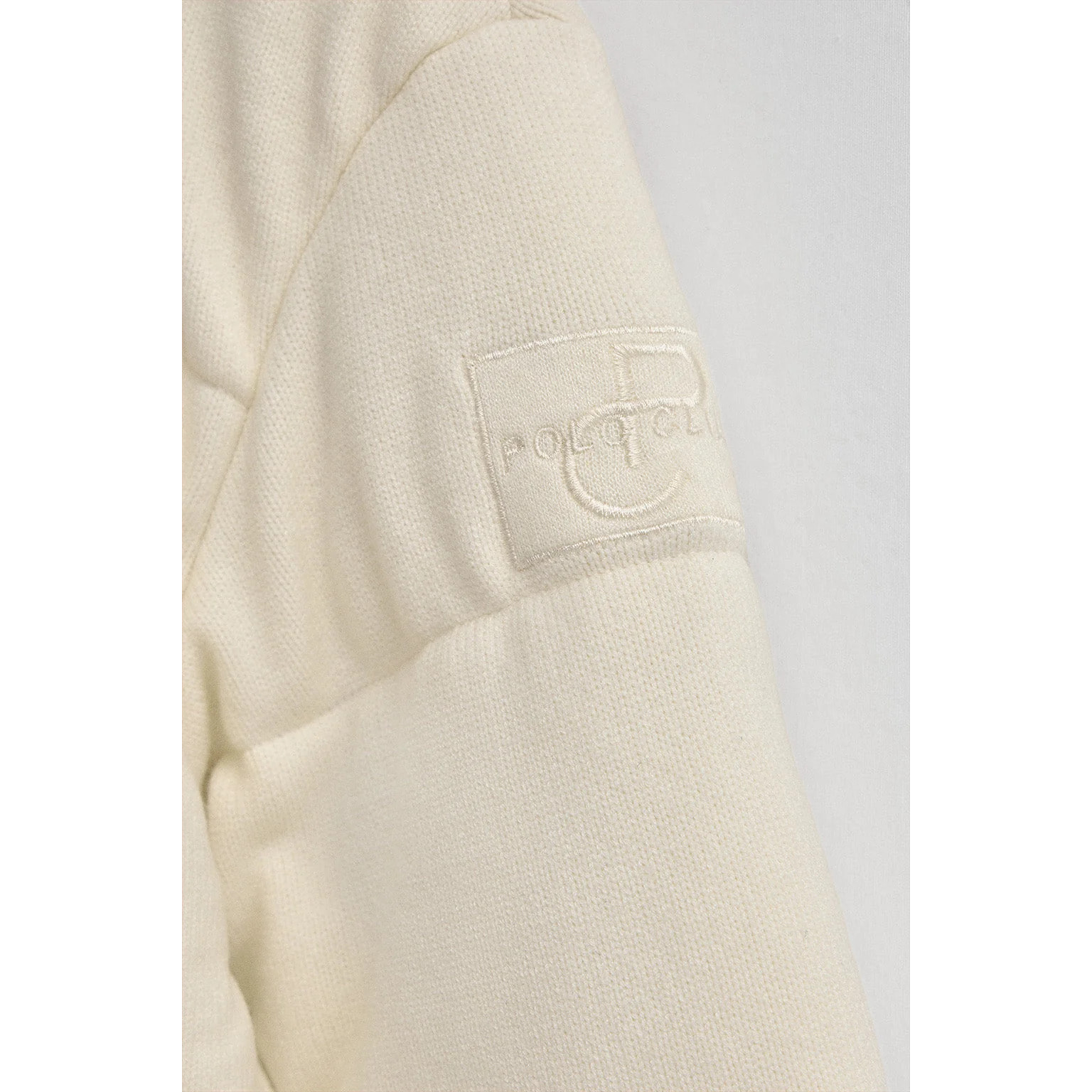 Chaqueta Lizzie color crudo con logo Polo Club