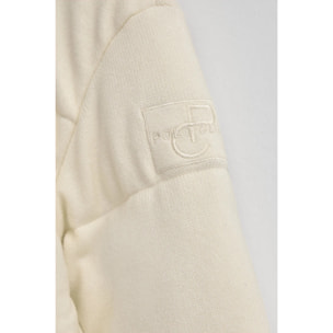 Chaqueta Lizzie color crudo con logo Polo Club