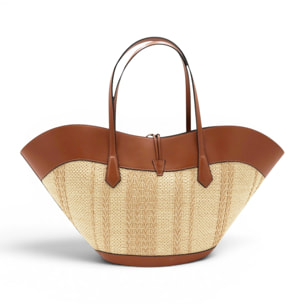 Borsa a spalla Cheval Firenze Miranda Max S/S Cuoio