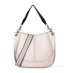 Borsa a spalla da donna - Modello False - 100% pelle riciclata - 30.0 x 26.0 x 10.0 cm