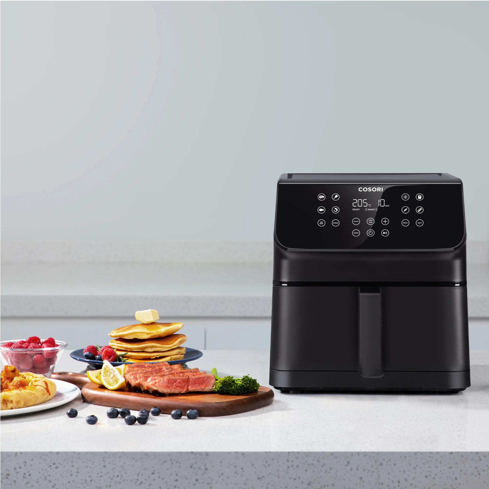 COSORI -Freidora de aire Premium II Chef Edition 6,2 litros + Pack 50 papeles