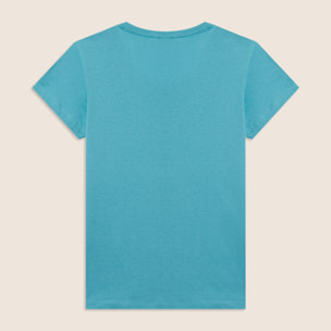 T-shirt Manica Corta con Logo FREDDY in Outline Glitter