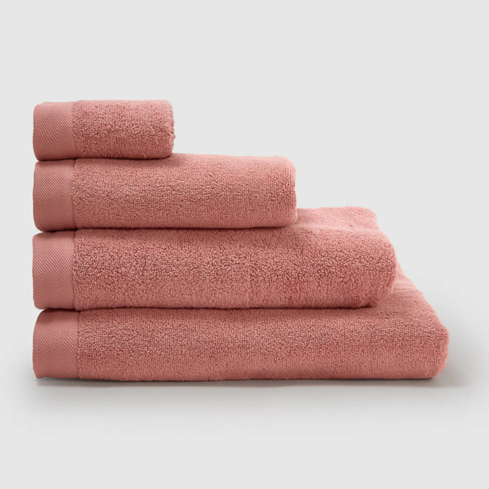 Toalla de baño zero twist 450gr rosa keike