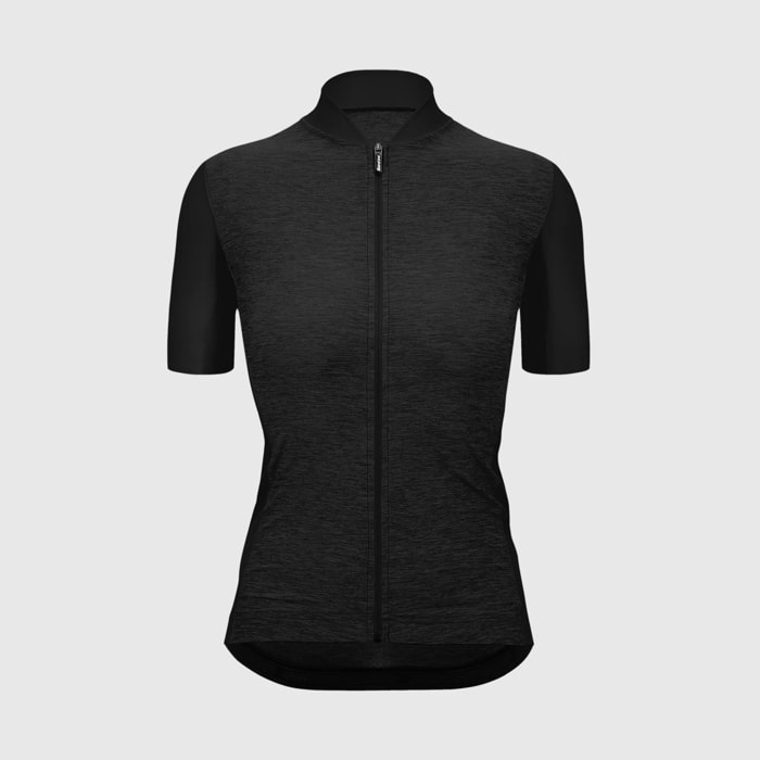 Colore Puro Women's Short Sleeve Jersey - Noir - Noir