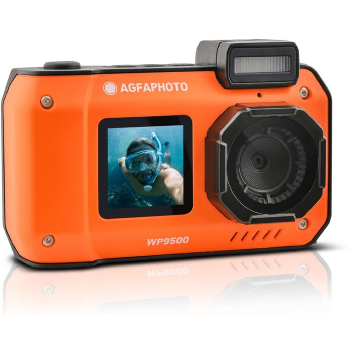 Appareil photo Compact AGFAPHOTO Realishot Waterproof WP9500 Orange