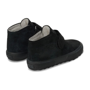 Superga - Stivaletti Bambino Nero - 2173 Kids Strap Suede