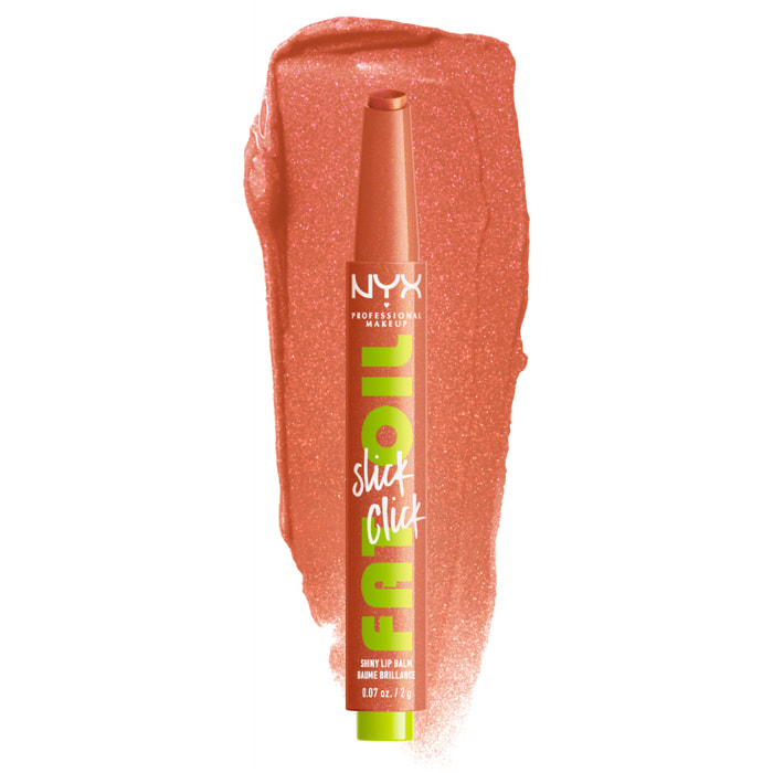 NYX Professional Makeup FAT OIL SLICK CLICK Baume à lèvres HITS DIFFERENT
