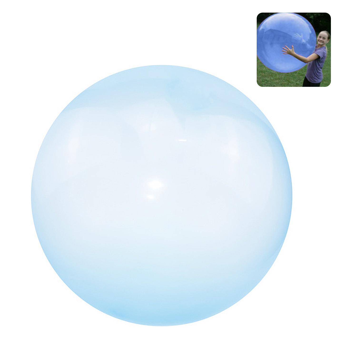 Bubble Ball gigante. Hinchable con agua o aire, 120cm.