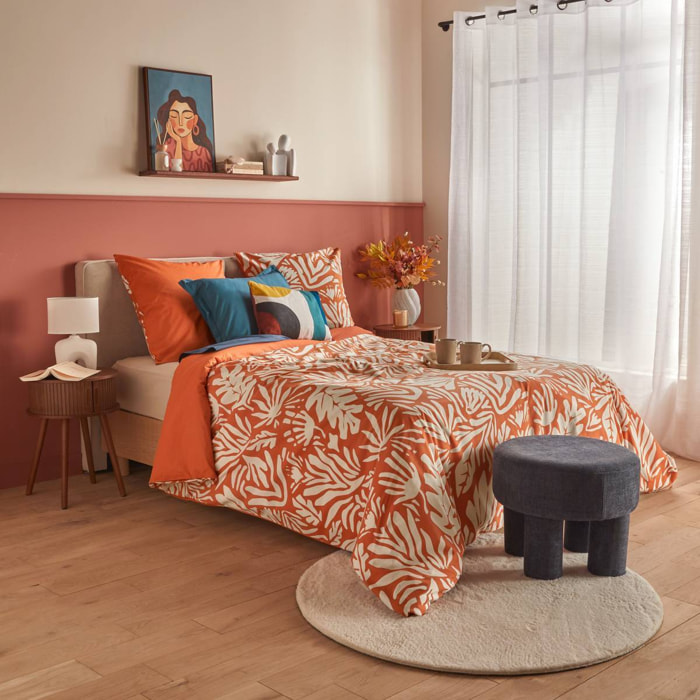 Parure de lit Homy 220x240cm orange