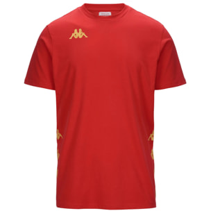 T-Shirts & Top Kappa Uomo Kappa4Football Giovo Rosso