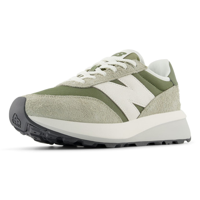 Sneakers 370 - cuir suédé - vert
