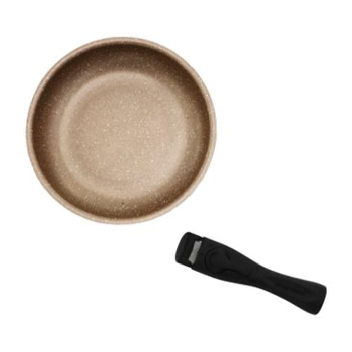 Set 3 casseroles amovible crème