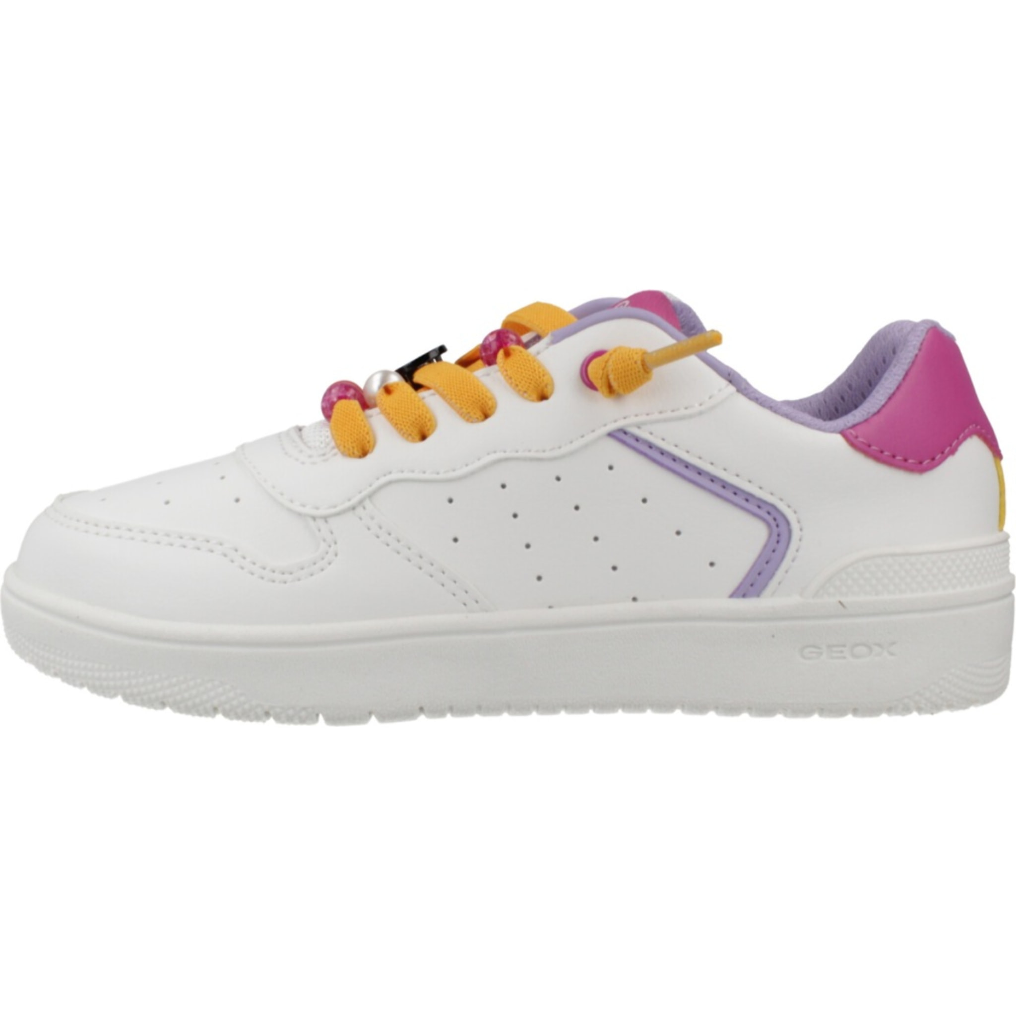 Zapatillas Niña de la marca GEOX  modelo J WASHIBA GIRL BLANCO