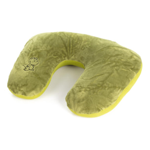 Dinosaurio de peluche convertible en almohada de viaje para cuello, 2 en 1.