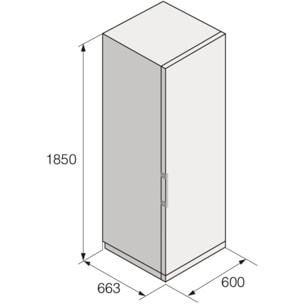 Congélateur armoire ASKO FN23841B
