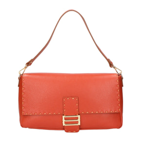 Borsa a spalla da donna - Modello Walda - Vera pelle - 34.0 x 17.5 x 10.0 cm